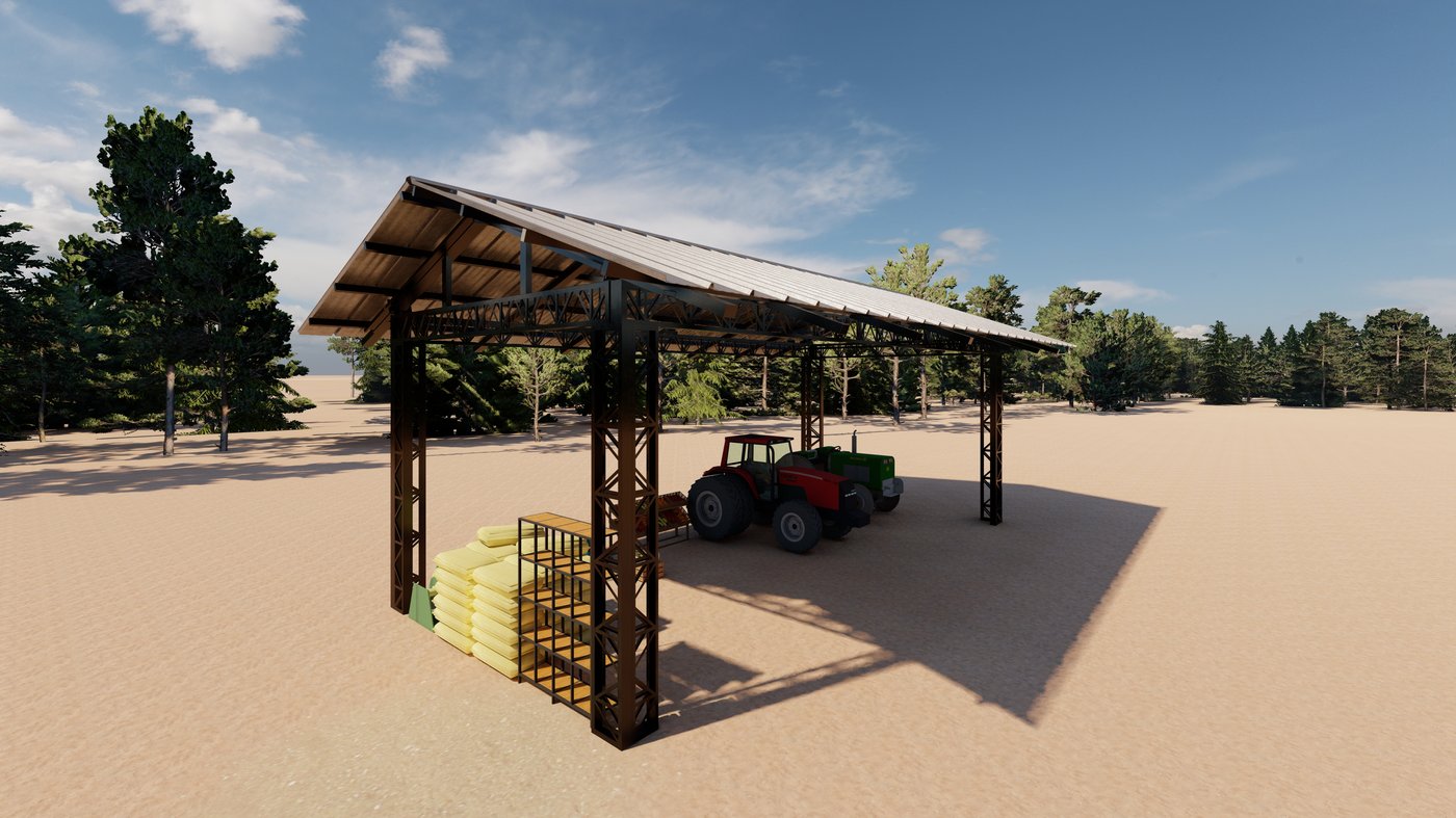 Galpón La Esperanza Estructura Metálica