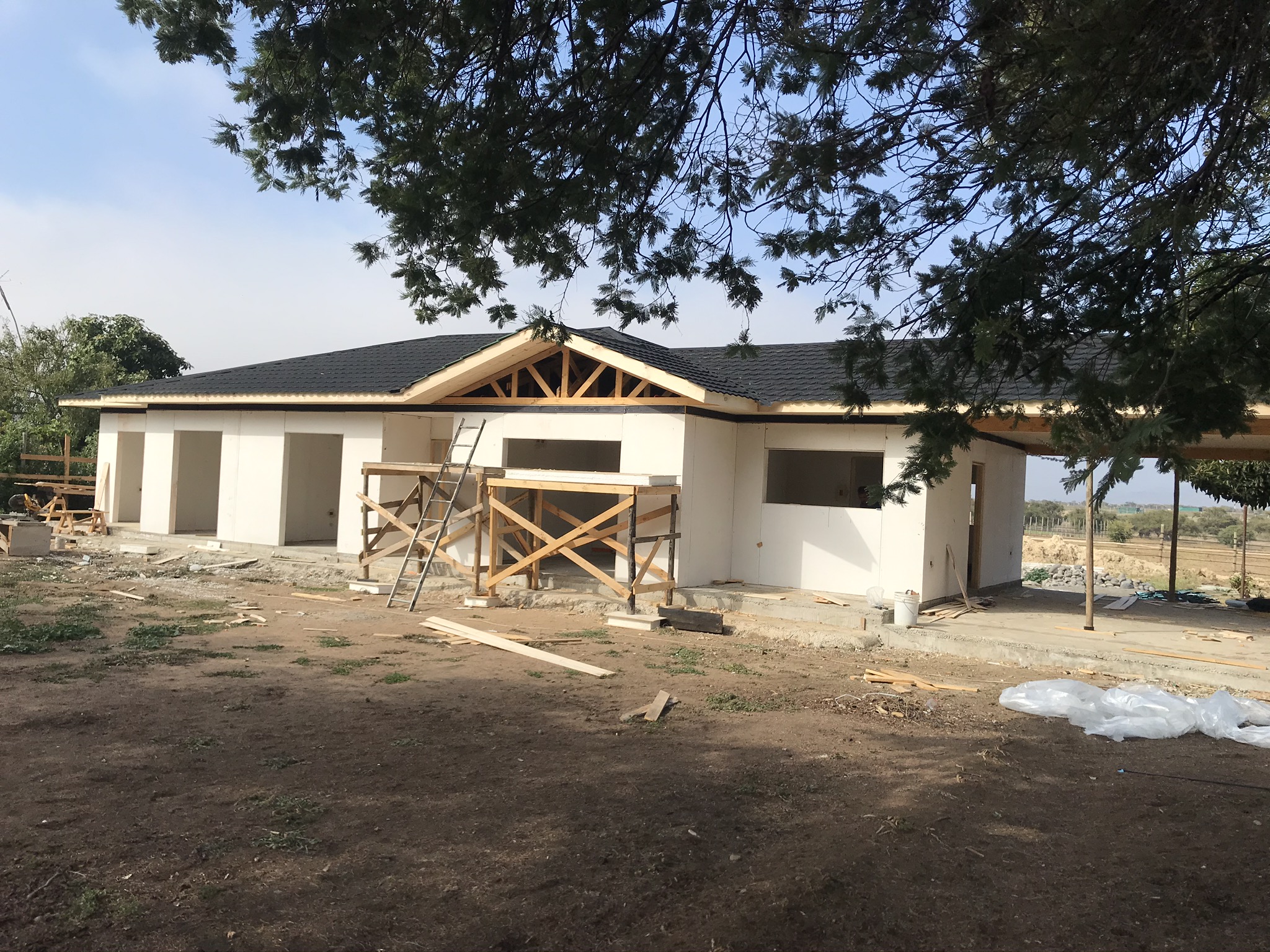 Obra de vivienda en ejecución